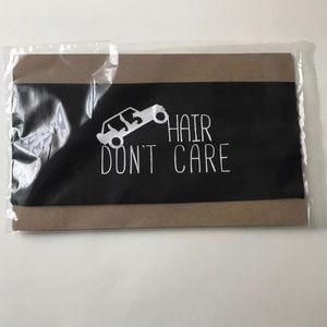 Jeep Hair Don’t Care Thick Black Headband